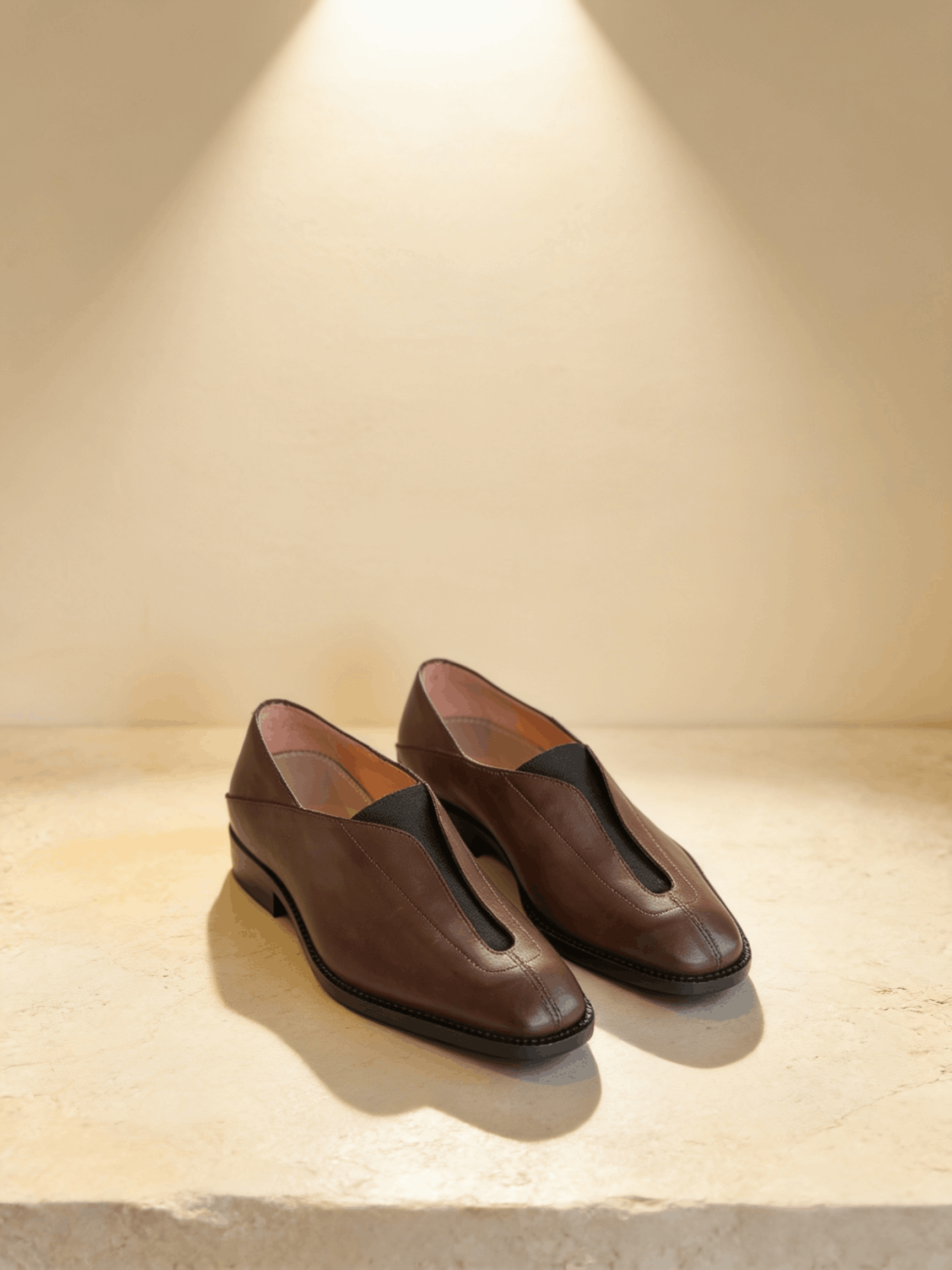 the loafers brown