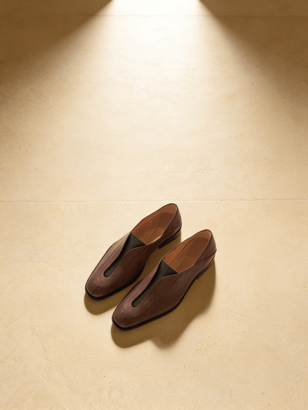 the loafers brown