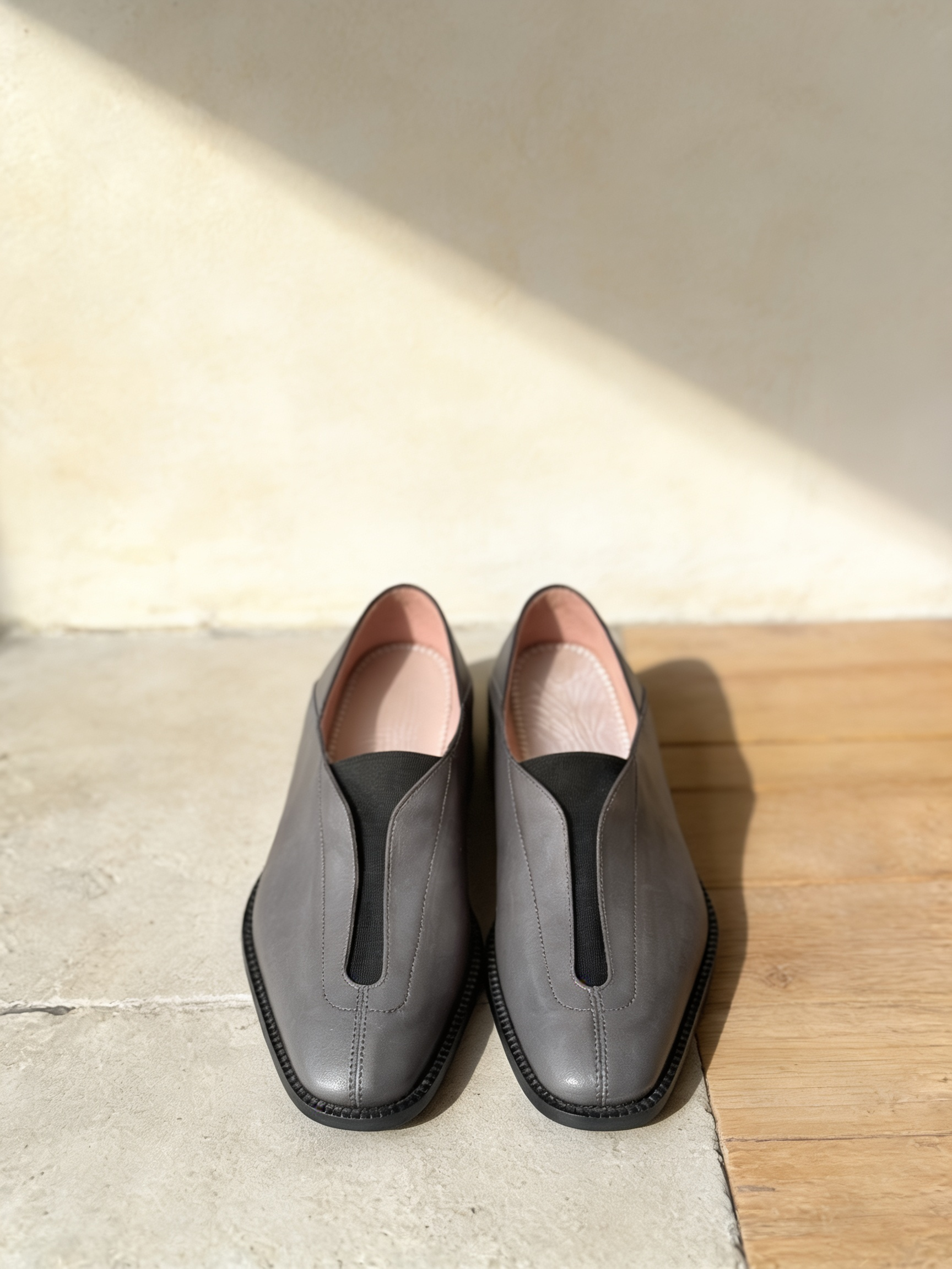 the loafers grey